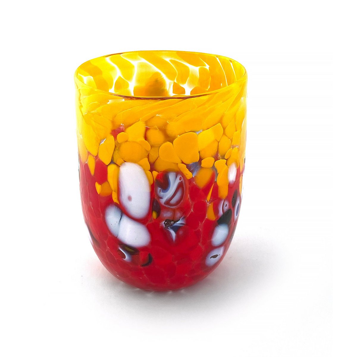Veronese glass in Murano glass, made on the island of Murano, blow and handmade by Masters Vetrai - Special Edition - 380 ml.