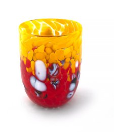 Veronese Glass i Murano Glass, lavet på øen Murano, Blow and Handmade af Masters Vetrai - Special Edition - 380 ml.