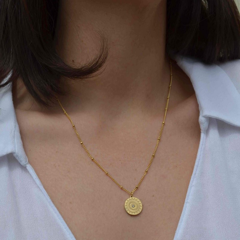 COLLAR CORAZUL "PELE"