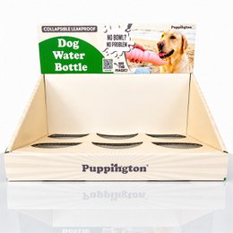 Dog Water Bottle Retail Counter Display (display only - bottles not included)