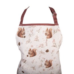Keukenschort 70x85 cm Beige Katoen