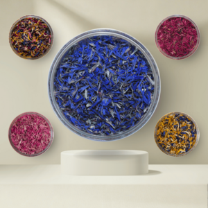 Cornflower flowers - edible dried petals | B2B