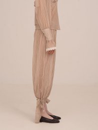 Strawberry Crush Pink Striped Trousers