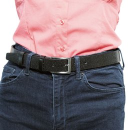 Ceinture pour femme en cuir ou ceinture pour homme en cuir avec impression en cuir véritable 3 cm de large