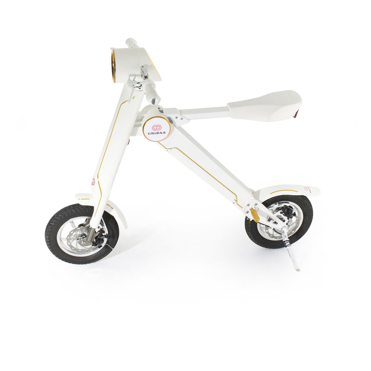45 km Offizieller Cruzaa E Scooter Racing White Pro