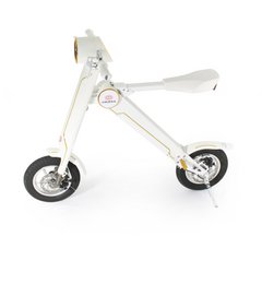 45km officiële Cruzaa E-scooter Racing White Pro