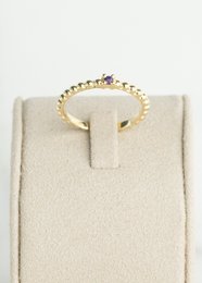Bague Chianti plaquée or 14 carats