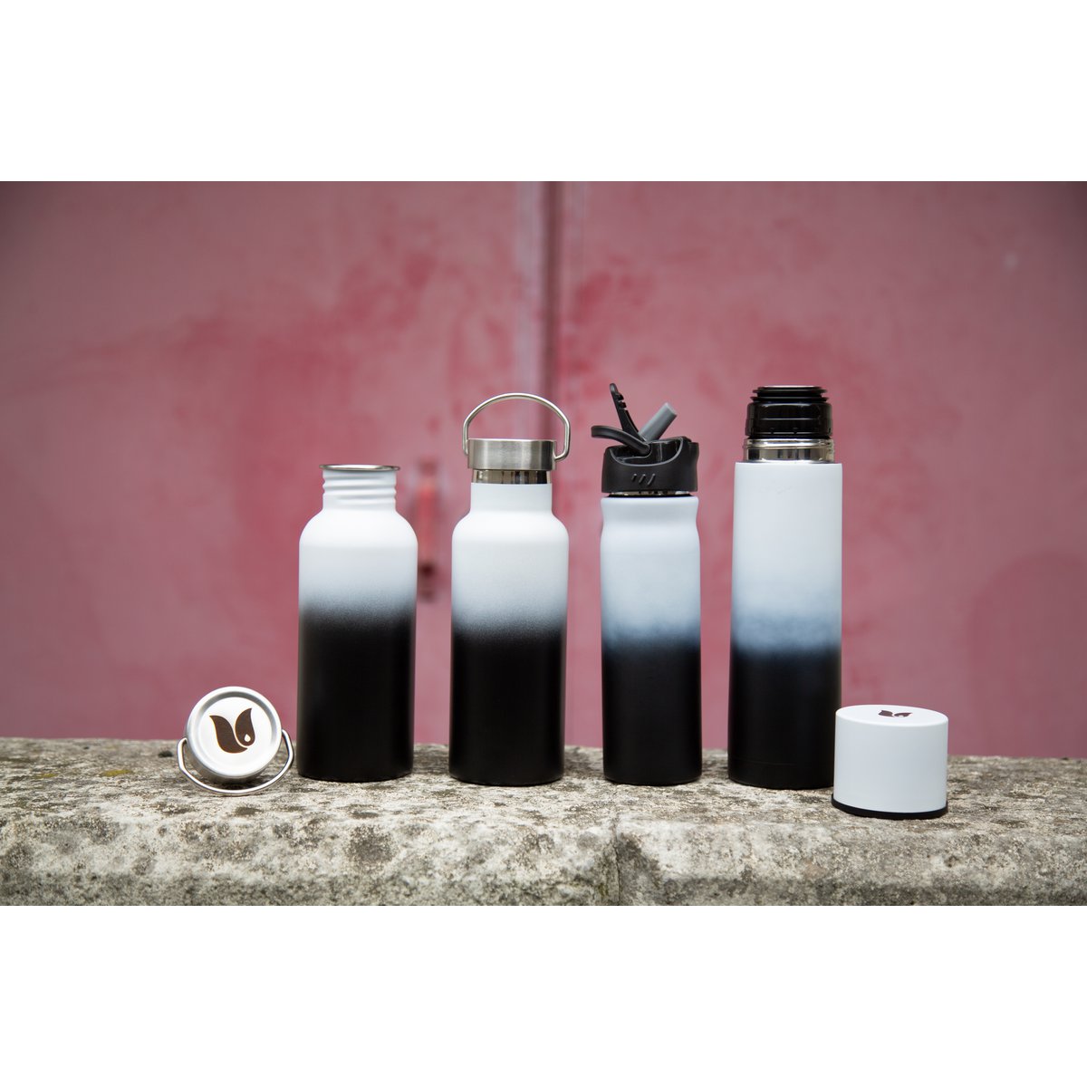 SALE Isolierflasche, doppelwandig, Stahl, 500 ml