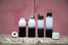 SALE Flask Insulated double wall bottle steel 500 ml