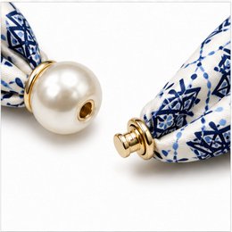 HS Pearl Scarf New Colors - Magnetic Pearl Closure