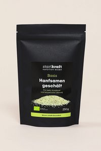 Peeled hemp seeds