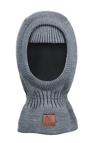Sturmhaube für Kinder FLORA DARK GREY
