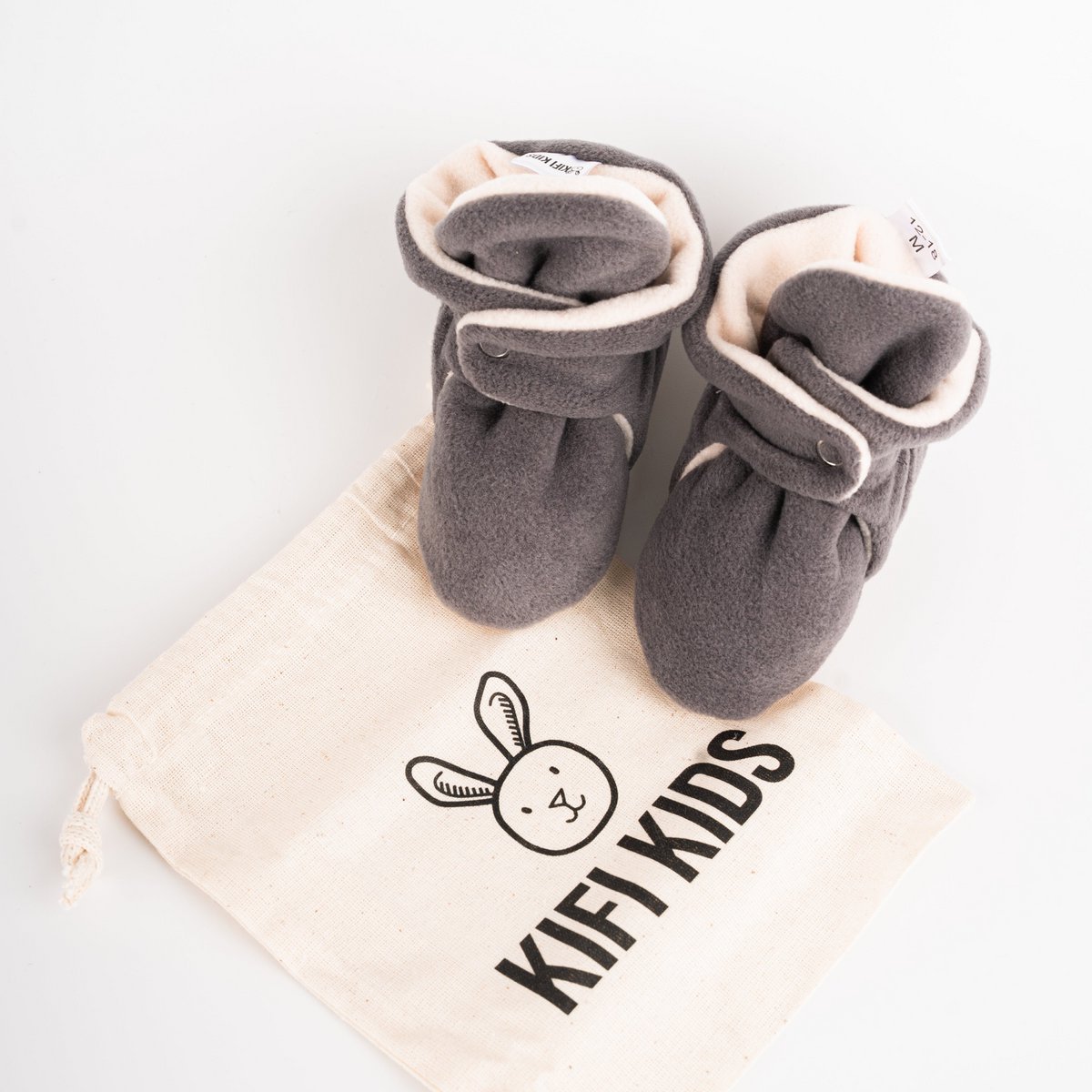 Baby Booties - Grey