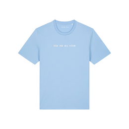 ALDRIG NEJ TIL VINO Unisex T-shirt lavet af økologisk bomuld