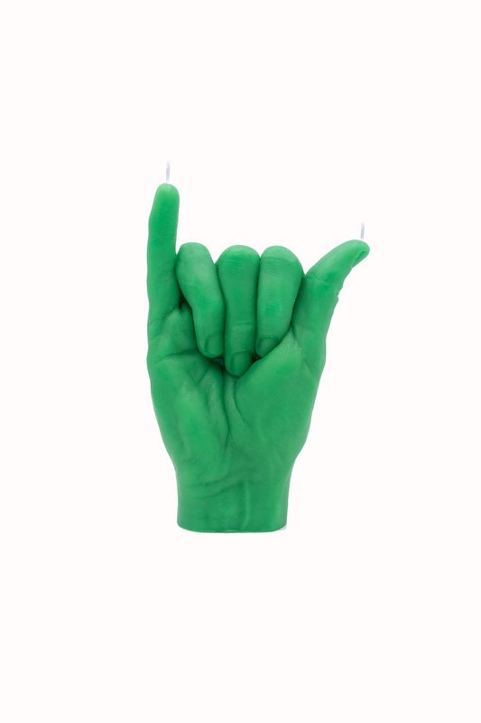 Shaka Candle Green