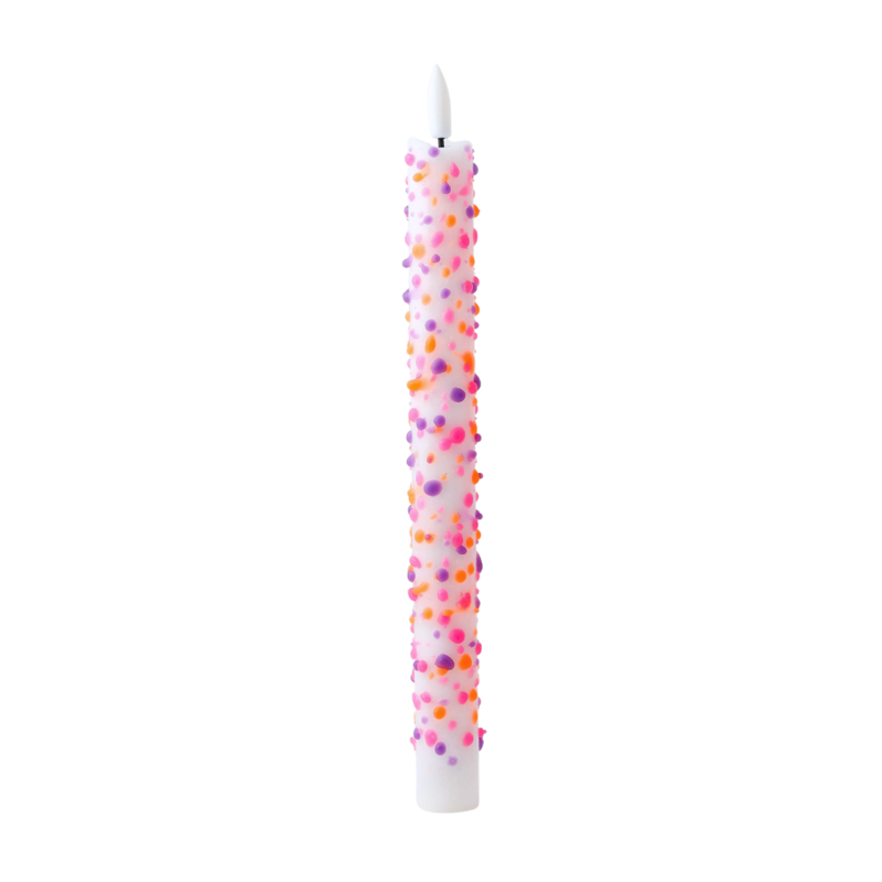 Candela a colonna LED Vivid Sparks - Set da 2