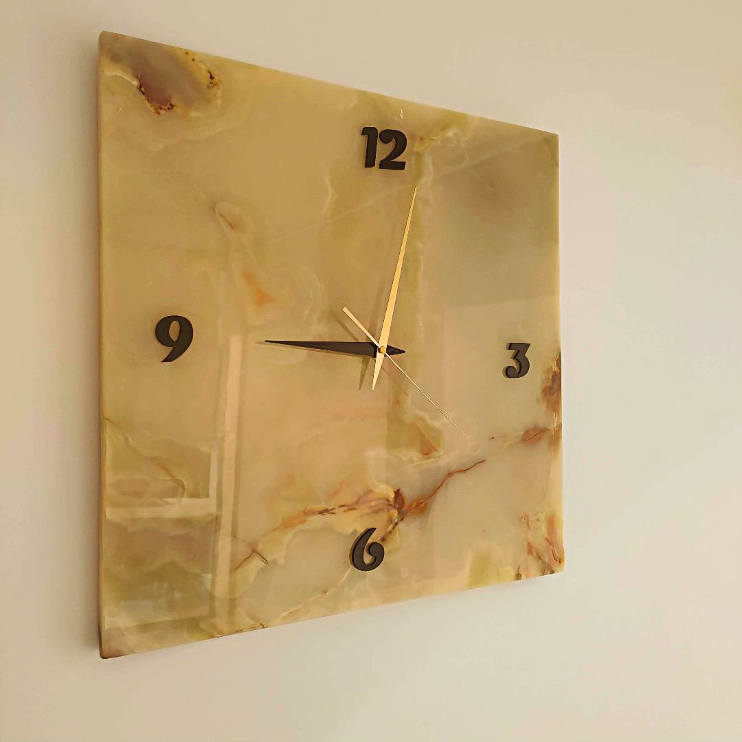 Big wall clock Onyx
