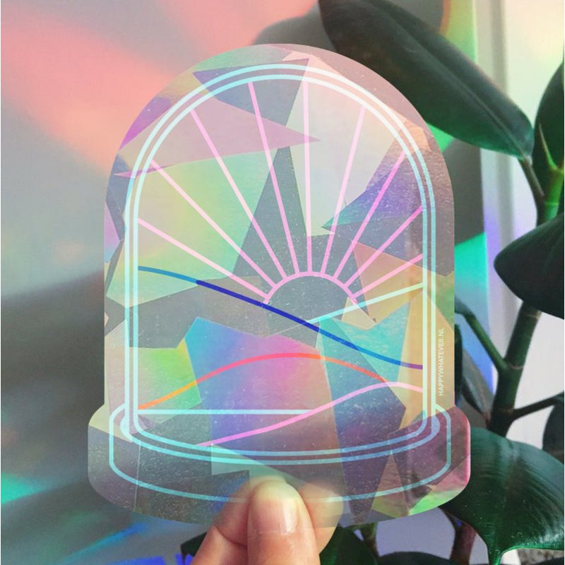 Adesivo/carta per finestra Rainbowmaker - Sole