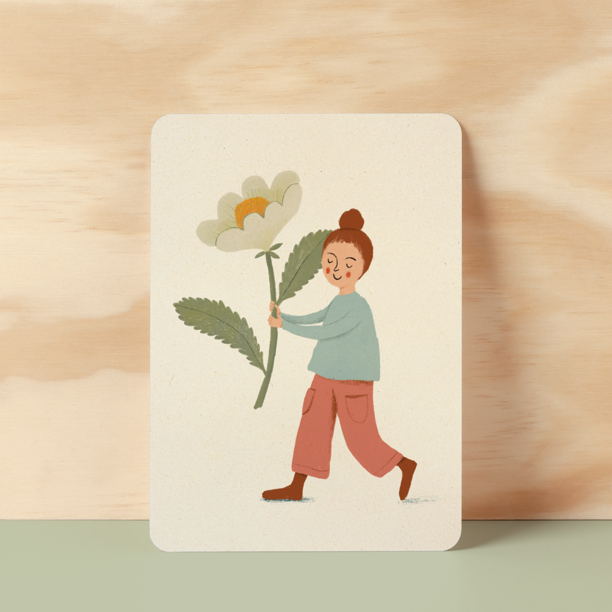 Postcard |  Cheer up flower
