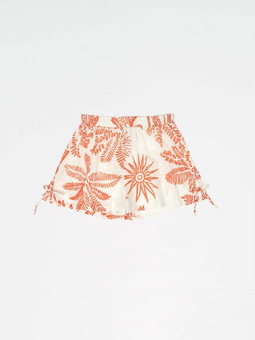 Cyrus Shorts mit Palmen-Print