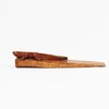 Wooden gecko doorstop