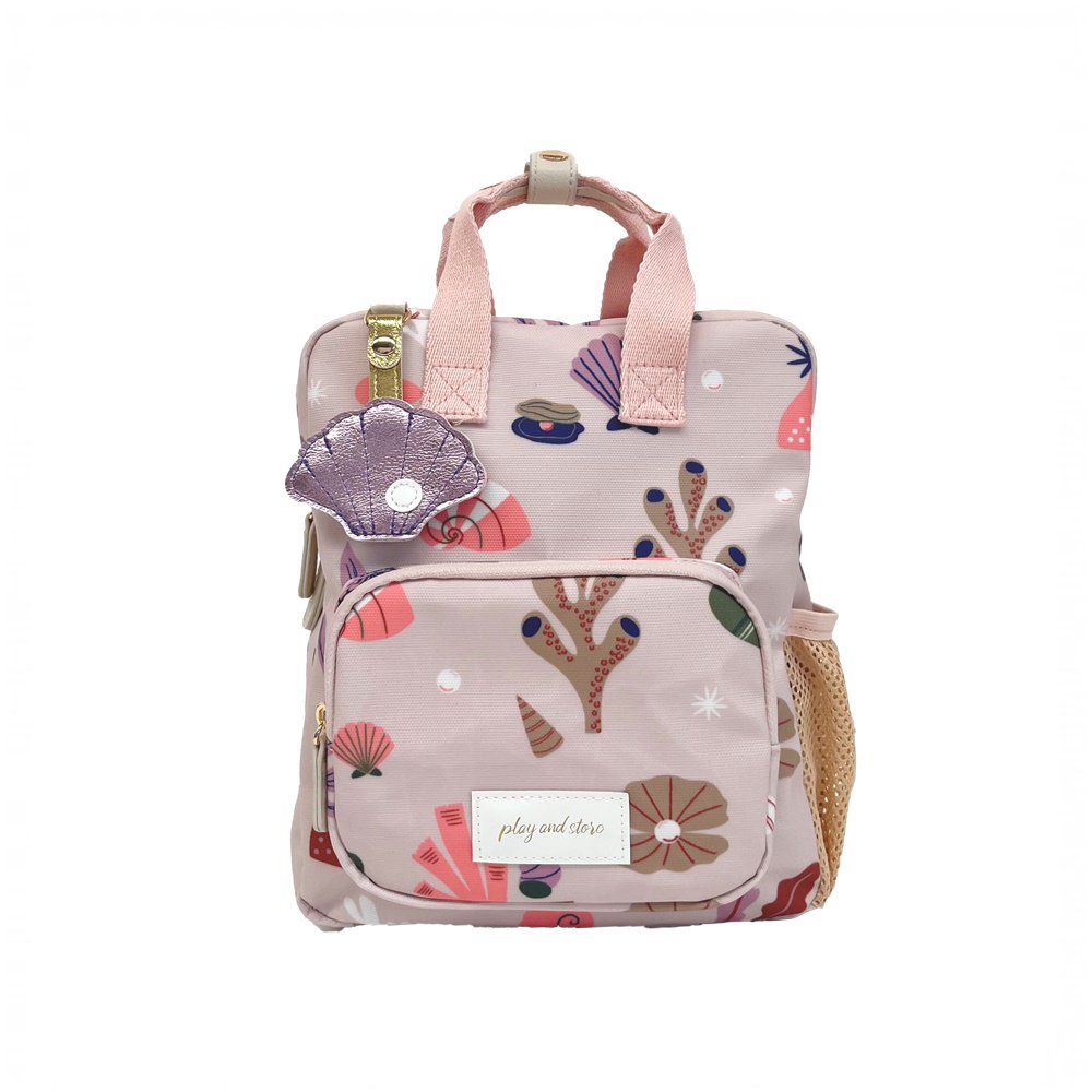 Mini-Rucksack zum Spielen und Aufbewahren von Muscheln