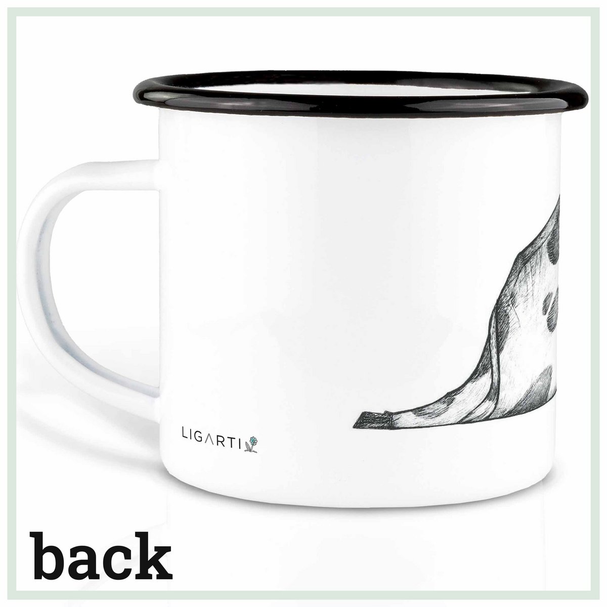 Enamel cup – Rita