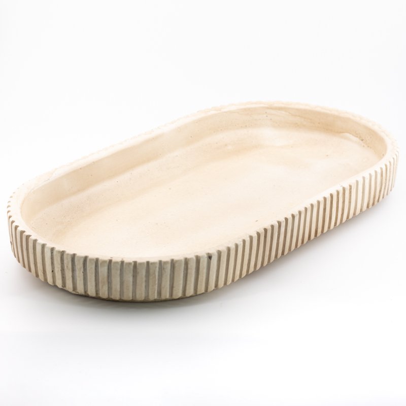 Earthenware tray Zilt L