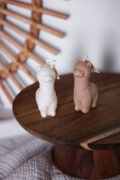 Alpaca candle