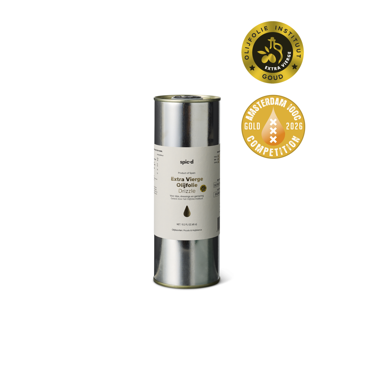 Spic'd Refill 'Drizzle' | Extra Virgin Olive Oil 450ml