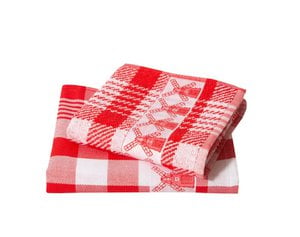 Windmill Red - Kitchen towel set - 6 pieces - Twentse Damask