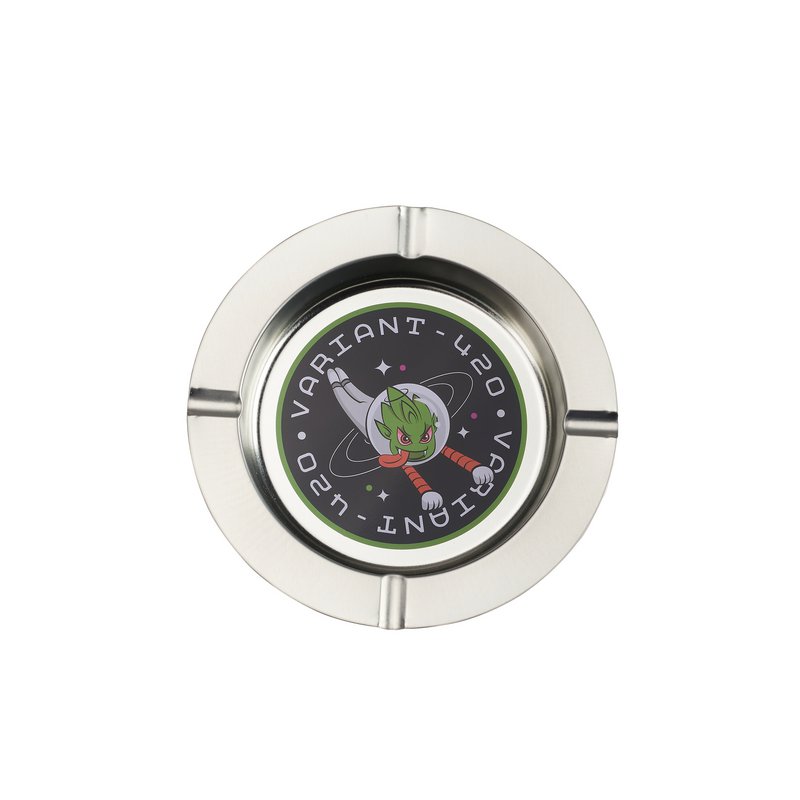 POSACENERE TONDO IN METALLO V420