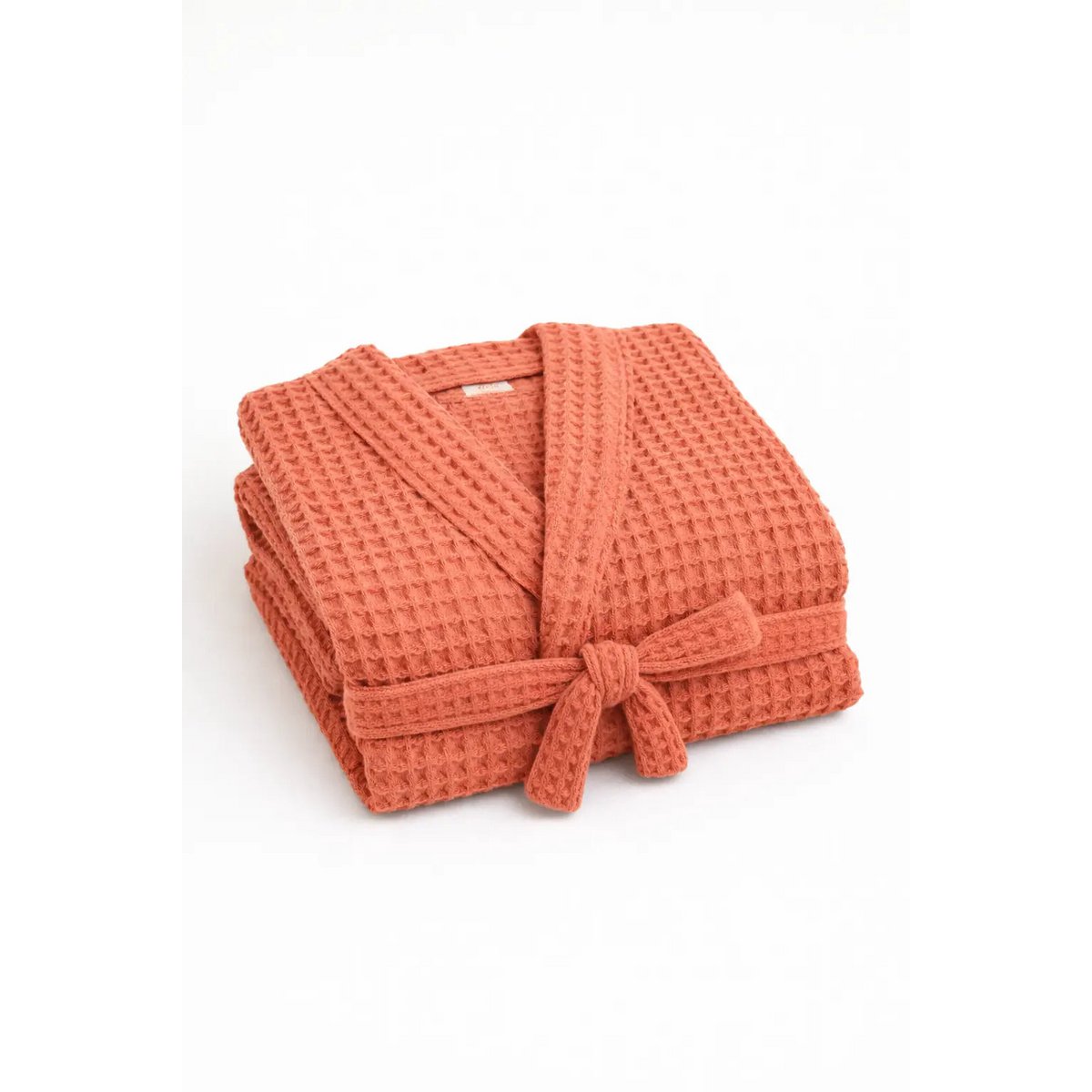 Pamuk Wafelbadjas – Grapefruit – 100% katoen