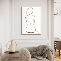 One Line Silhouette