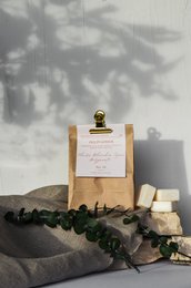 Pakje fondant n°13 Witte bloemen Topaas Bergamot