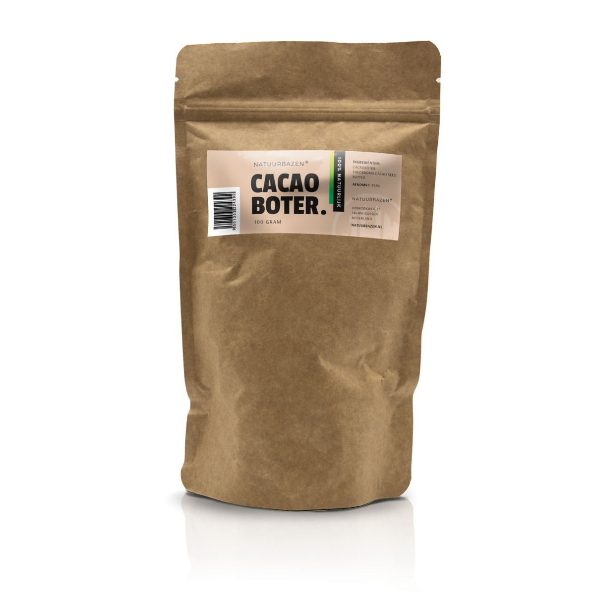 Mantequilla de cacao - 100% natural