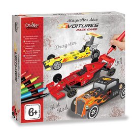 Deco-modeller "racerbiler"