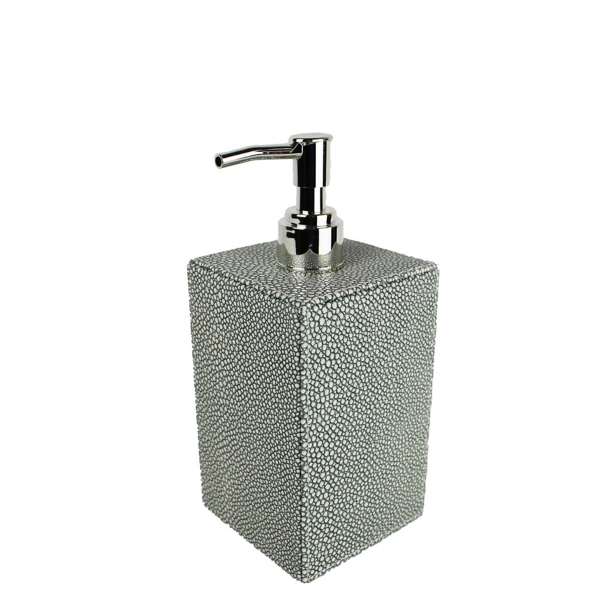 Dispenser di sapone in ecopelle Stingray blu dispenser in similpelle