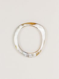 Bracelet en corne blonde