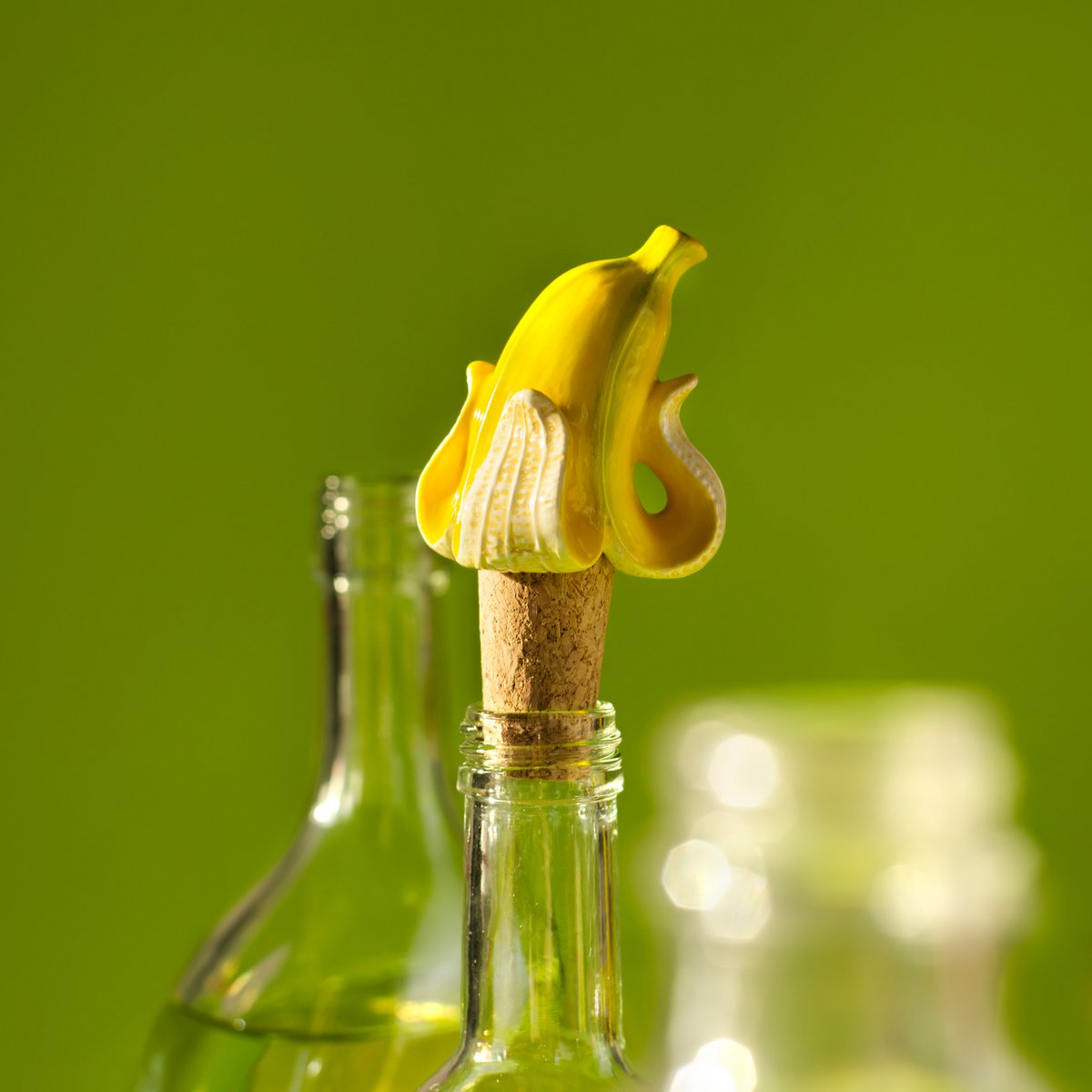 Sellador de botellas Banana Romance
