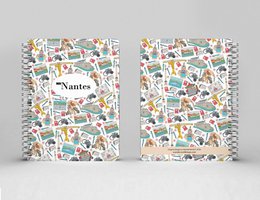 Nantes Original Spiralnotizbuch