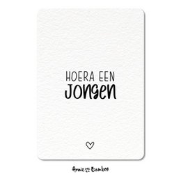 Postkarte - Hurra Junge