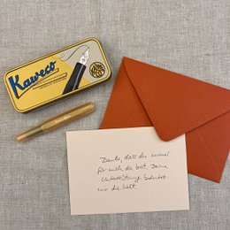 Notecard Set / Blanko / Pale Blush / Sustainable