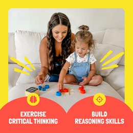 GiiKER Infinite Tic-Tac-Toe Bolt (3 games in 1)