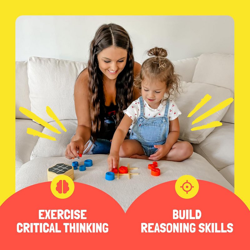 GiiKER Infinite Tic-Tac-Toe Bolt (3 games in 1)