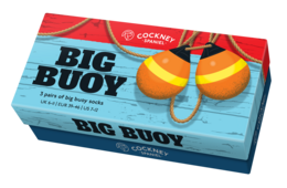Herensokken Big Buoy Multipack 3 paar 39-46 Cadeaudoos Geschenkpakket