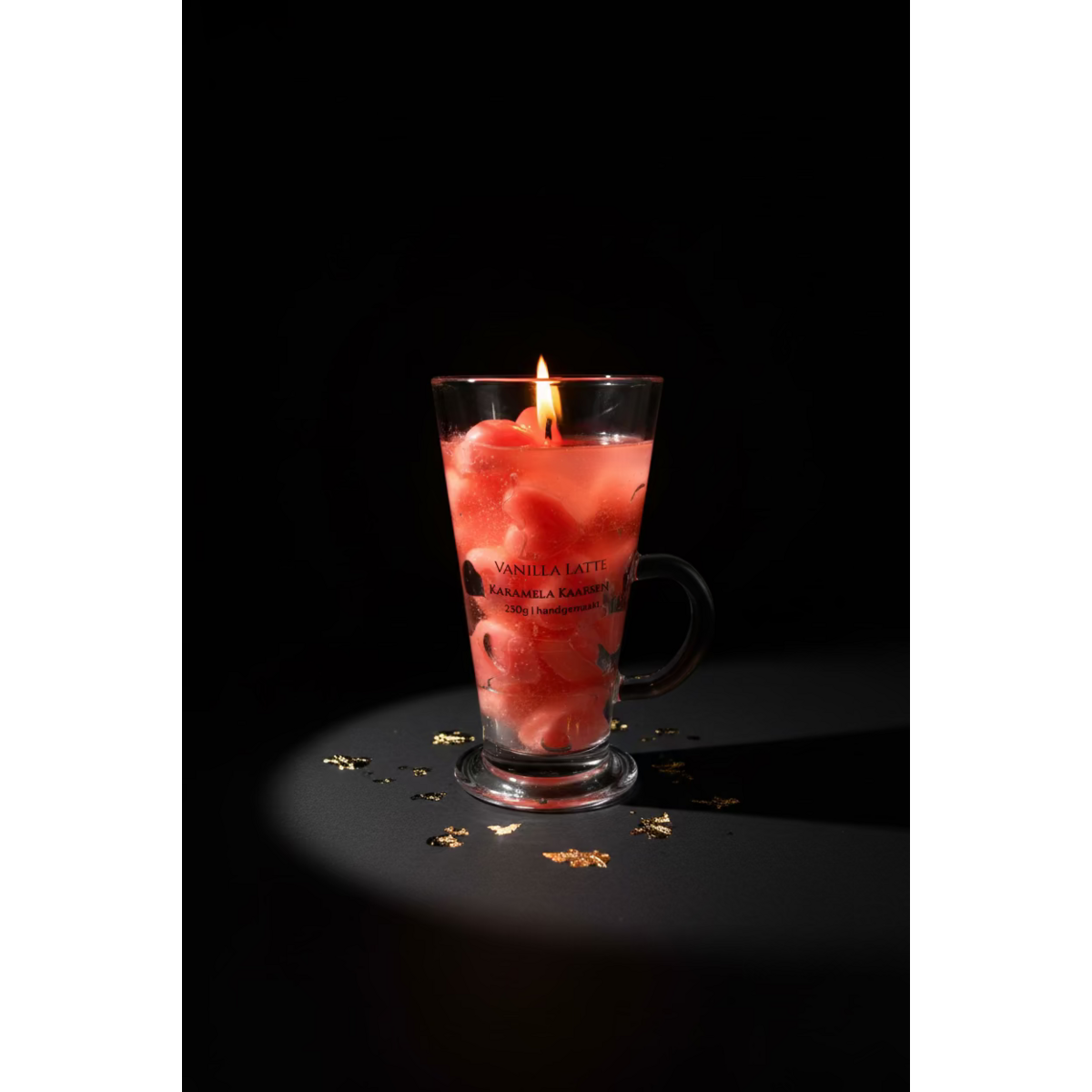 Vanilla Latte – Vela perfumada de vainilla en vaso
