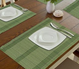 Manteles individuales | Tapetes de Comedor Reversibles de Bambú Orgánicos | 45x30cm