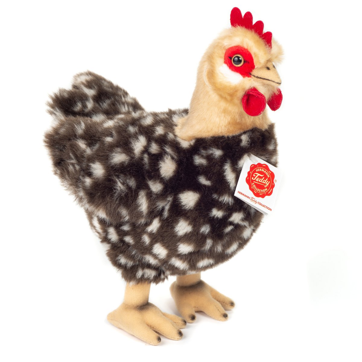 Gallina de pie 24 cm - peluche - peluche