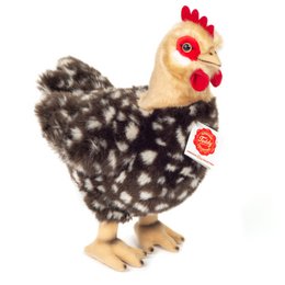 Hen standing 24 cm - plush toy - stuffed animal